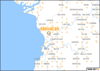 map of Narvacan