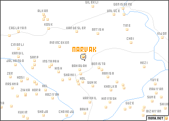 map of Narvak