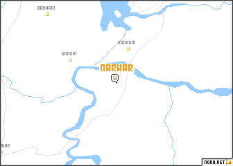 map of Narwar