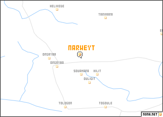 map of Narweyt