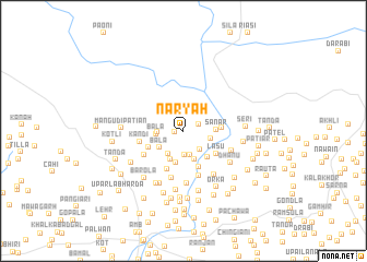 map of Naryāh