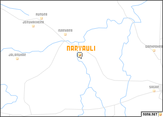 map of Naryāuli