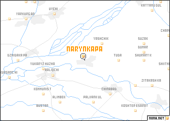 map of Narynkapa