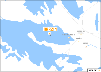 map of Narzim