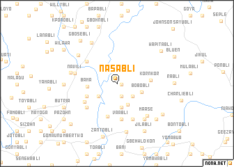 map of Nasabli