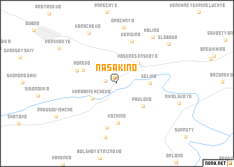 map of Nasakino