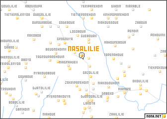 map of Nasalilié