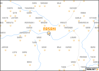 map of Nasami