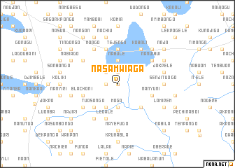 map of Nasamwiaga