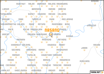 map of Na Sang