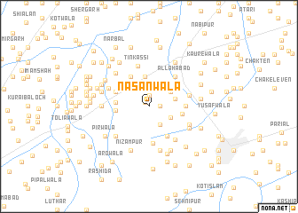 map of Nasanwāla