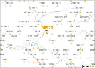 map of Na Sao