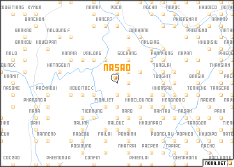 map of Na Sao