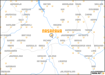 map of Nasarawa