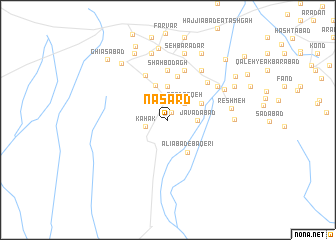 map of Nasard