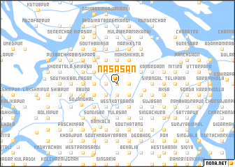 map of Nasāsan