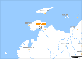 map of Nasau