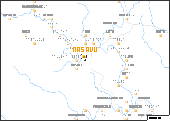 map of Nasavu