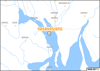 map of Nasawasiang