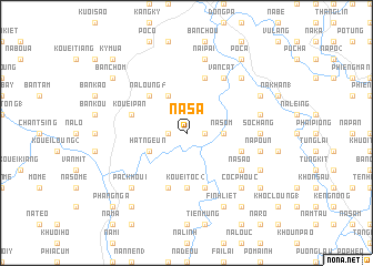 map of Na Sa