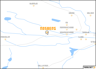 map of Näsberg