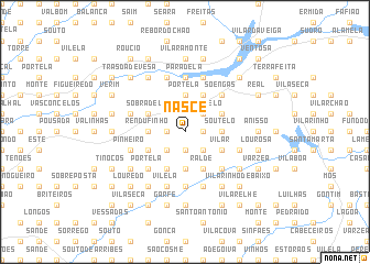 map of Nasce