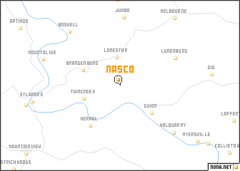 map of Nasco