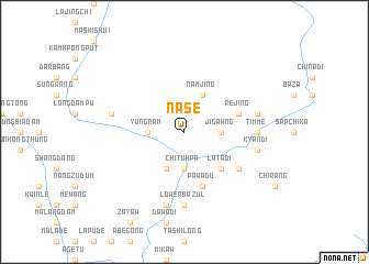 map of Nasē