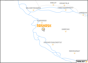 map of Nashask