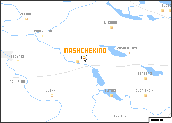 map of Nashchëkino