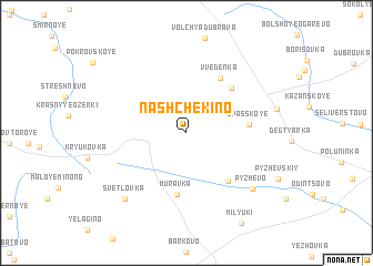 map of Nashchëkino