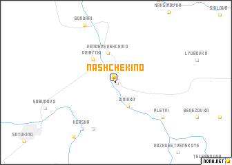 map of Nashchëkino