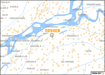 map of Nasheb