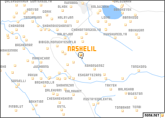 map of Nāshelīl