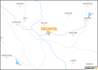 map of Nasheng