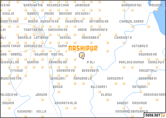 map of Nashipur