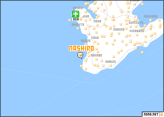 map of Nashiro
