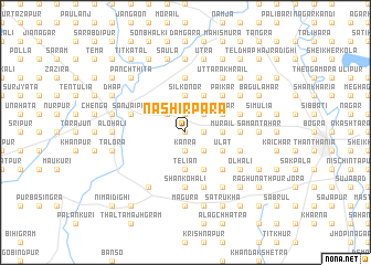 map of Nashirpāra