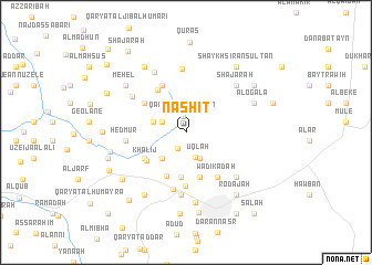 map of Nashīţ