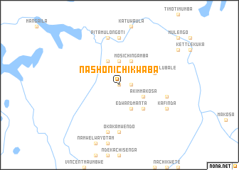 map of Nashoni Chikwaba