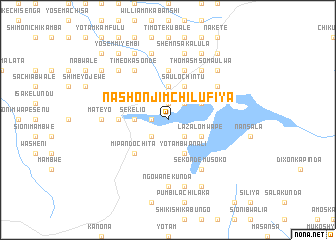map of Nashon Jim Chilufiya