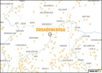 map of Nāshorakandu