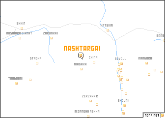 map of Nashtargai
