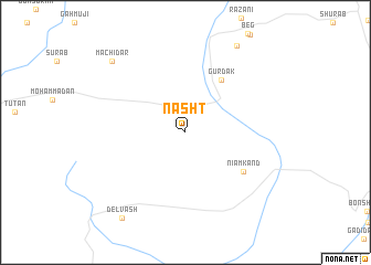 map of Nasht