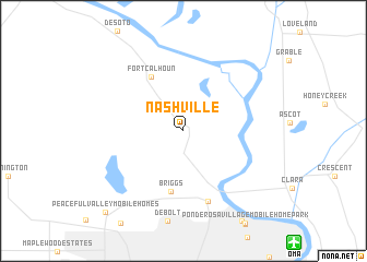 map of Nashville