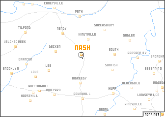 map of Nash