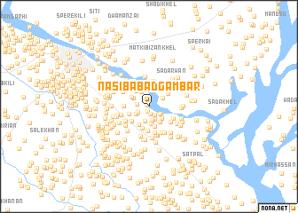 map of Nasībābād Gambar