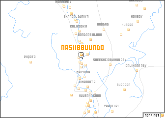 map of Nasiib Buundo