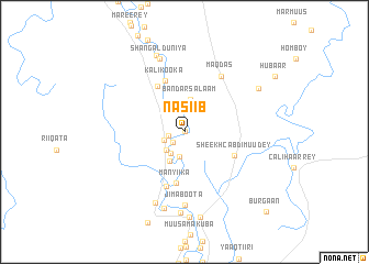 map of Nasiib