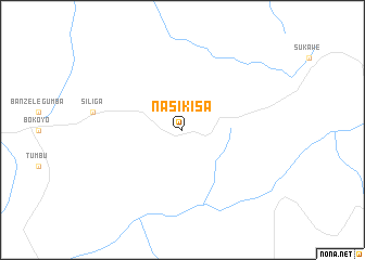 map of Nasikisa